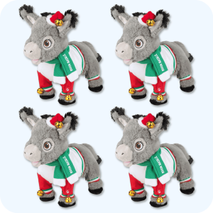Donkey Plush 4PCS